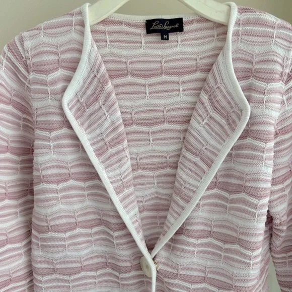 Luisa Spagnoli size M Cotton Sweater Blazer - Picture 3 of 16